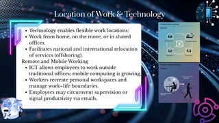 Technology and Organisation: Understanding the Impact of ICT on Work ...