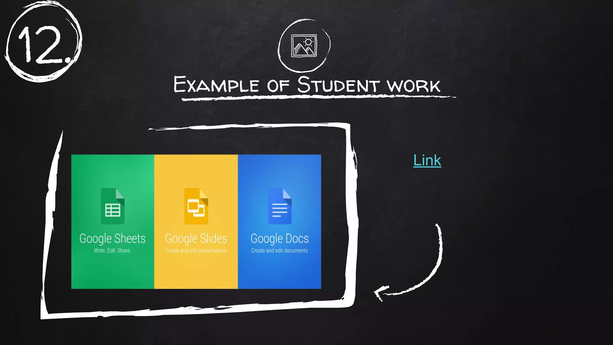 Example of Student work
Link
12.
 