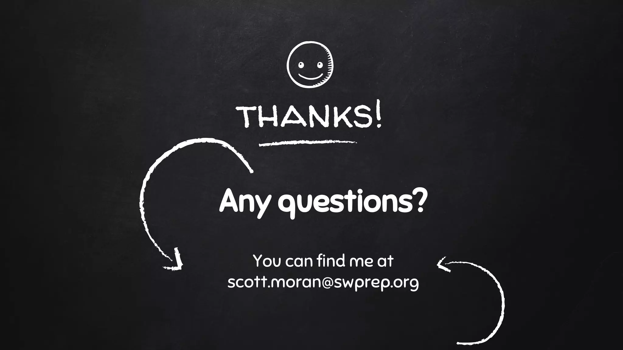 thanks!
Any questions?
You can find me at
scott.moran@swprep.org
 