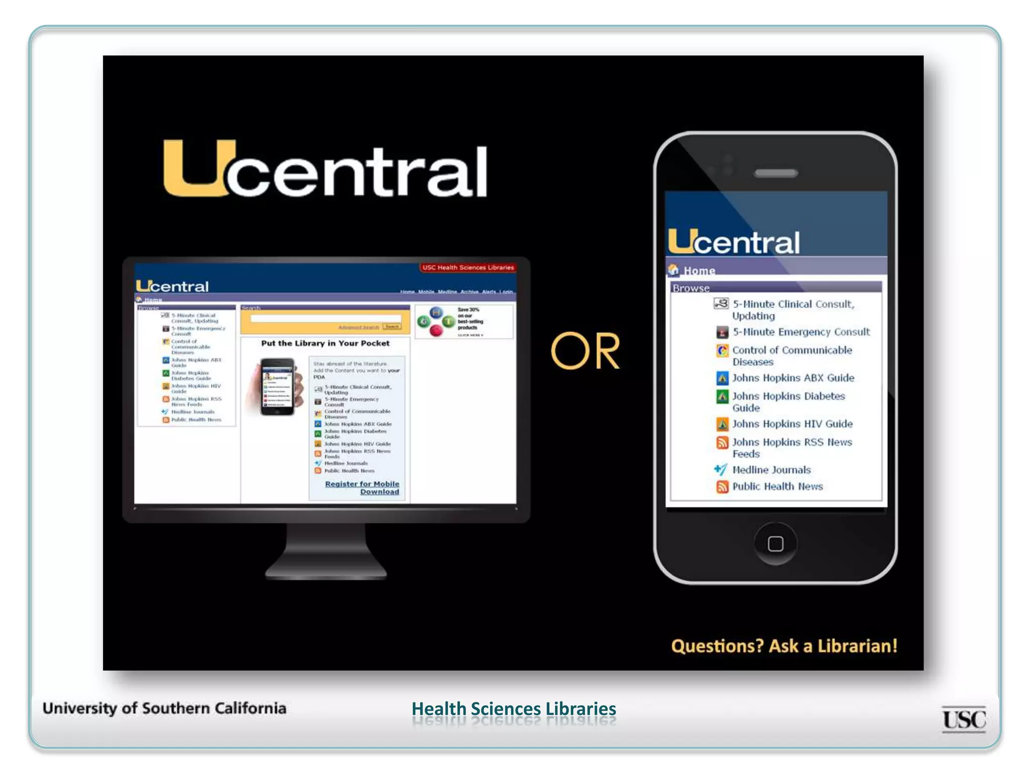 Health Sciences Libraries
 