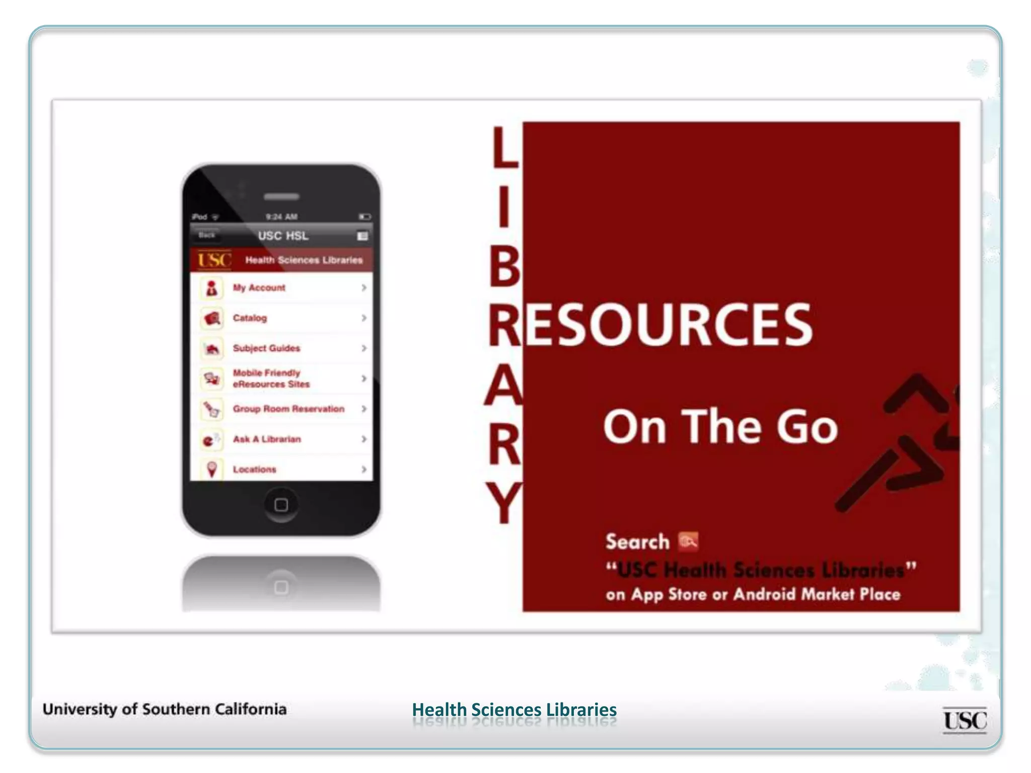 Health Sciences Libraries
 