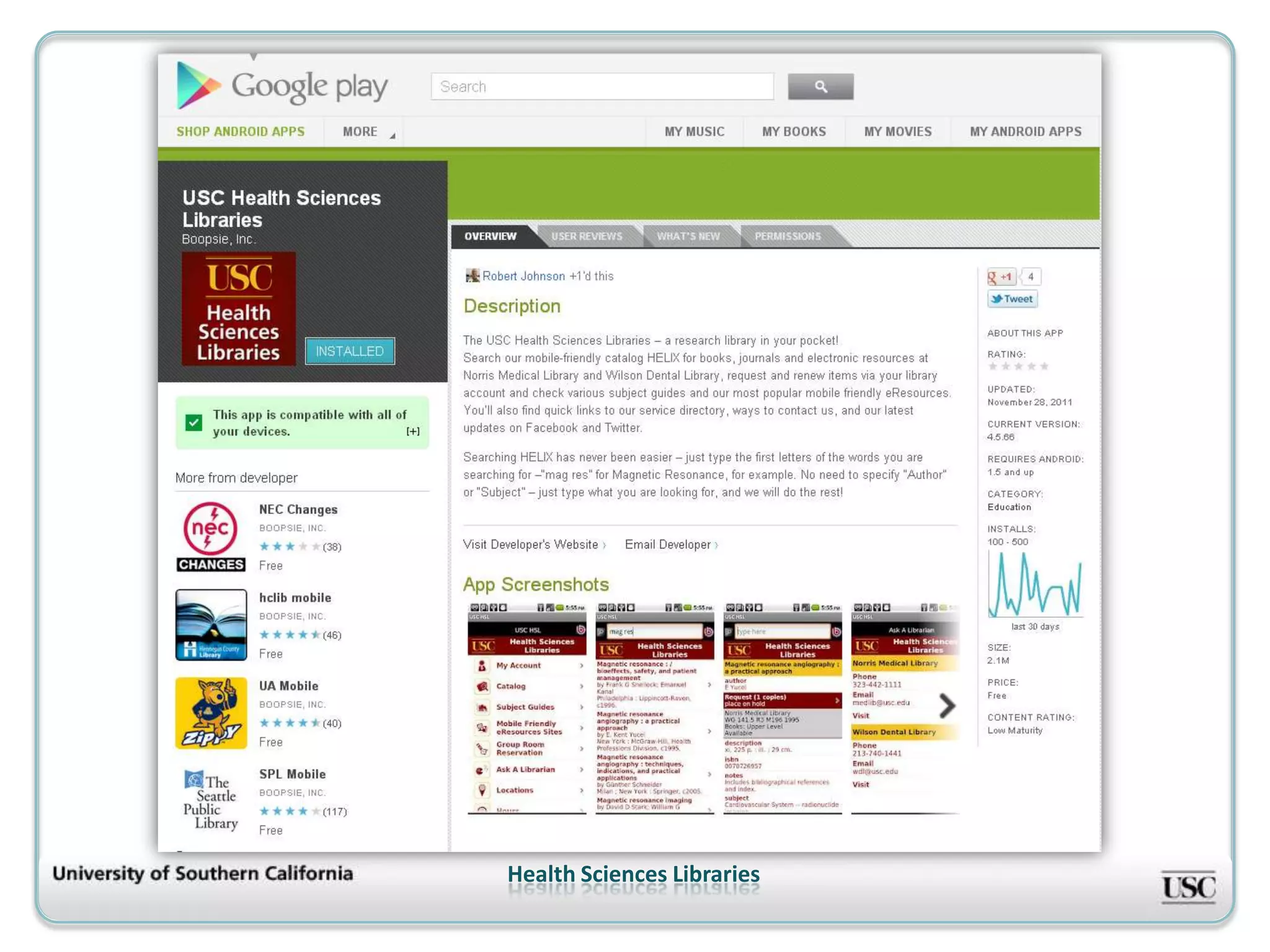 Health Sciences Libraries
 