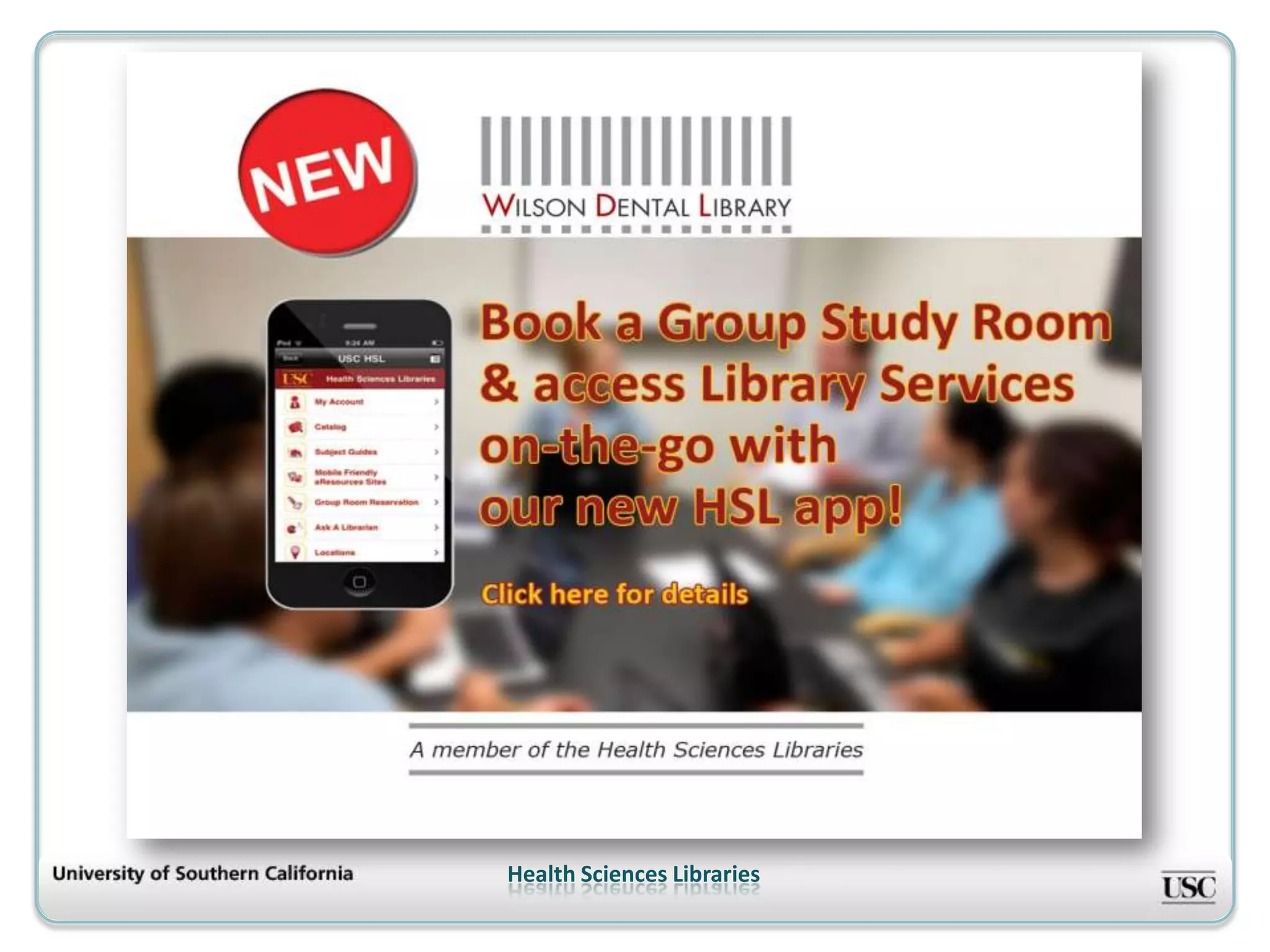 Health Sciences Libraries
 