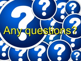 Any questions?

     Technology at tutorials   21
 