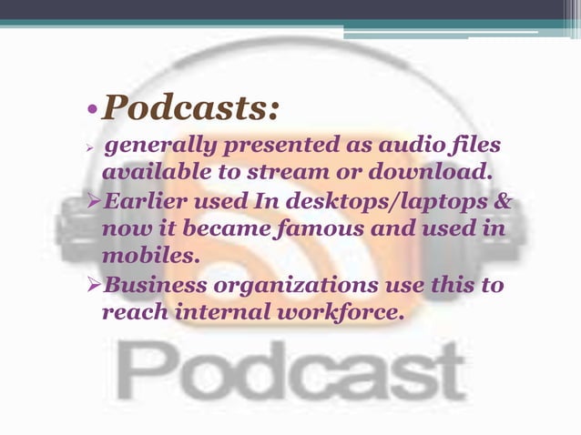 Technology based communication tools by sravani kasturi | PPT