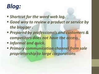 Technology based communication tools by sravani kasturi | PPT
