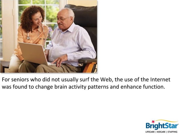 Technology Benefits Seniors Ppt