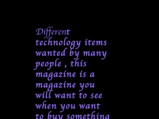 Technology catalog