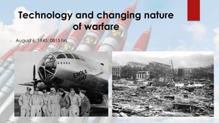 Technology and changing nature of warfare | PPTX