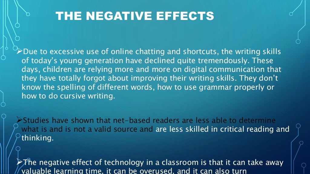 Technology: - Changing the face of Education