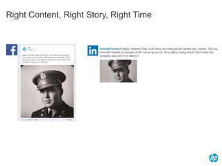 Right Content, Right Story, Right Time
 
