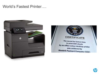 World’s Fastest Printer….
 