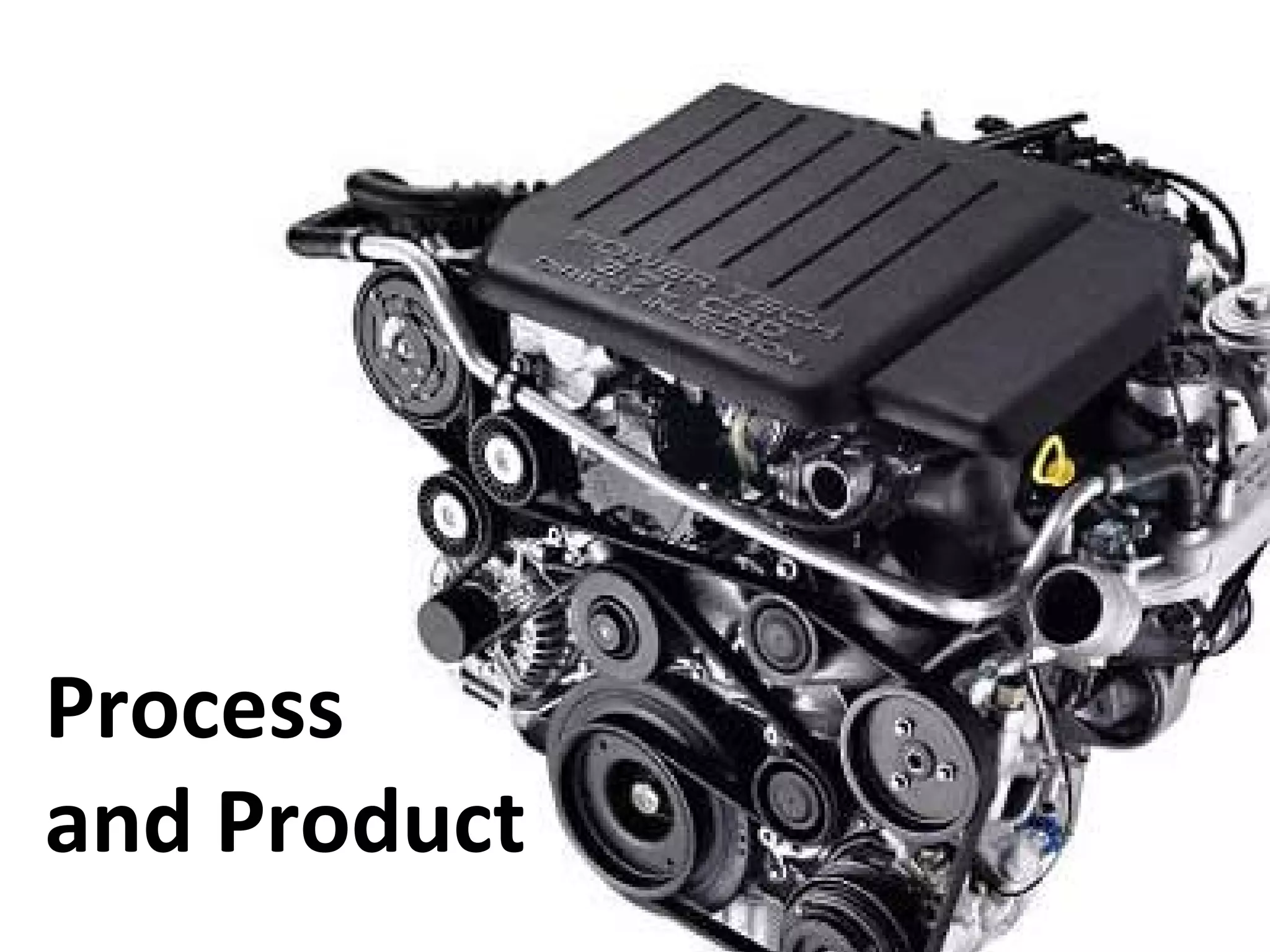Process and Product 