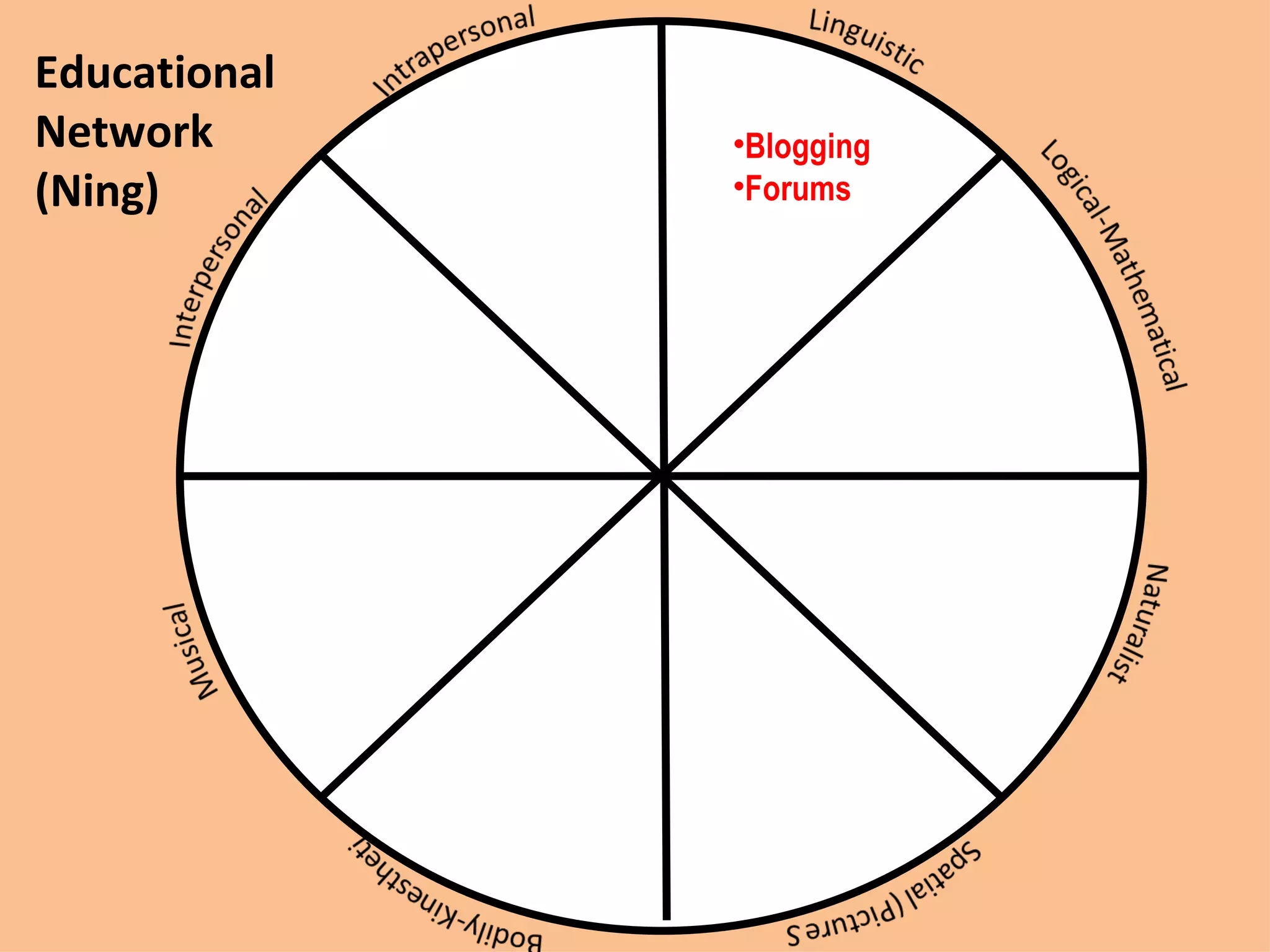 Educational  Network (Ning) Blogging Forums 