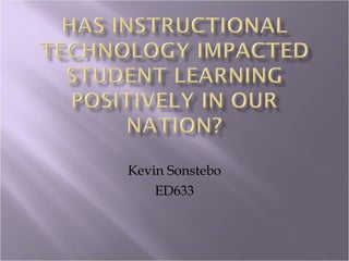 Kevin Sonstebo ED633 