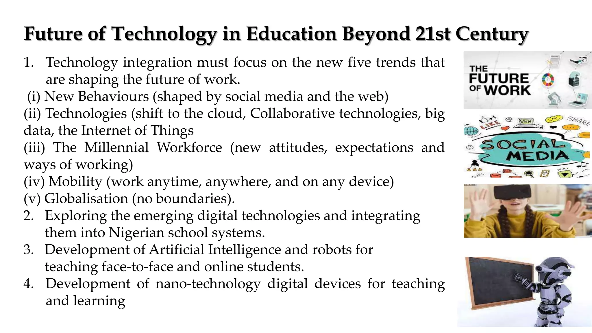 Technology & Education - A Primer for 21st century education & beyond ...