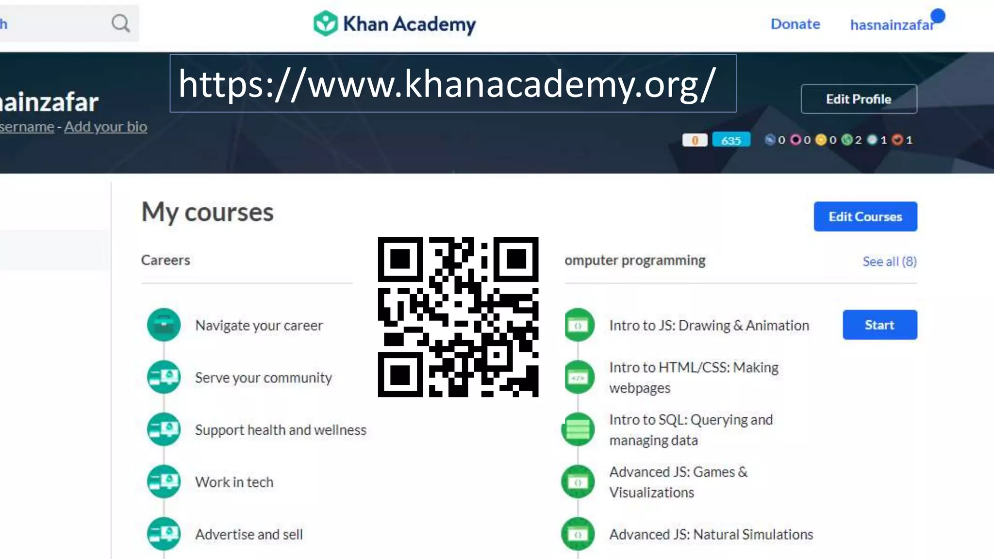 https://www.khanacademy.org/
 