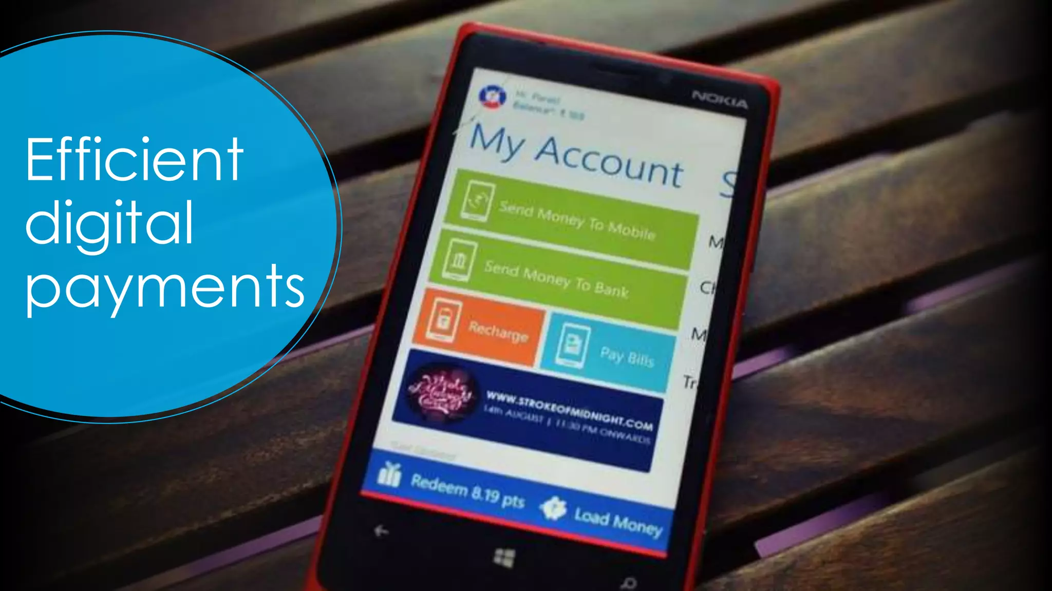 35
Efficient
digital
payments
 