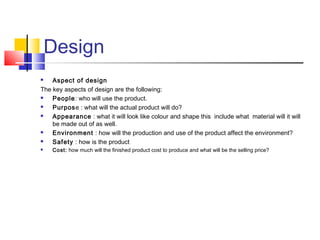 Design Topic 7 Technology grade7 | PPT