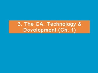Technology & Human Development - A Capability Approach