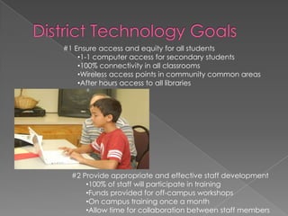 How was our technology plan developed?