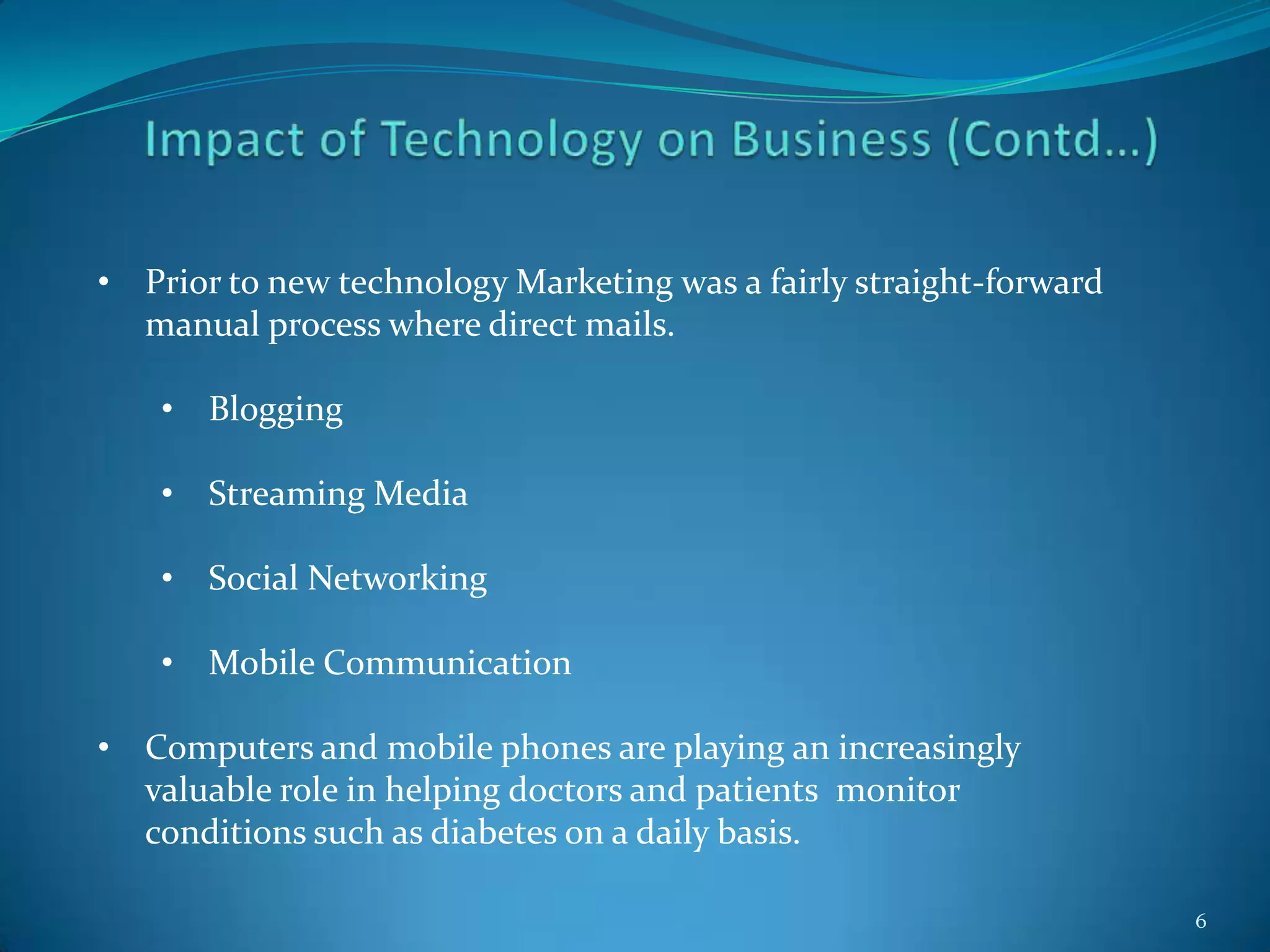 Technology in business communications | PPTX