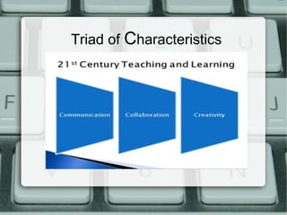 Triad of Characteristics
 