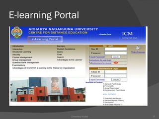 E-learning Portal Chowdary Kodali 