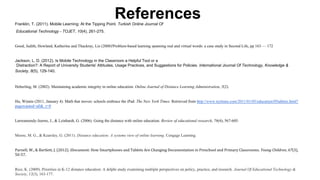 Technology in education | PDF