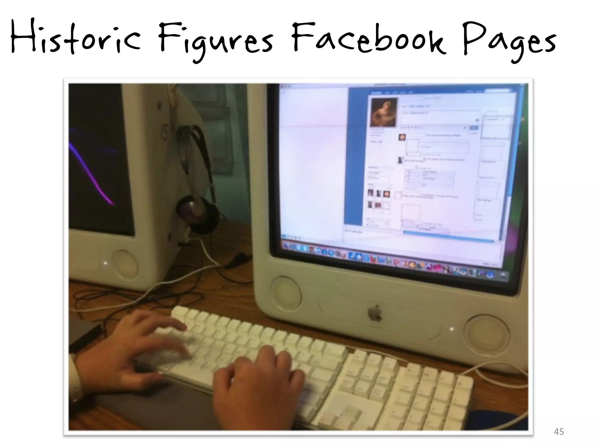 Historic Figures Facebook Pages