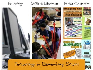 Technology Skills & Literacies In the Classroom Technology in Elementary School 