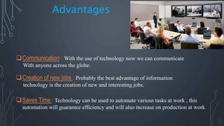 Technology in Workplace | PPTX