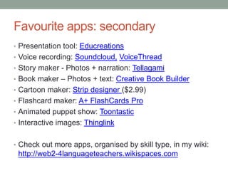 Students need the knowledge and skills to 
compete in the 21st century 
Students today have greater access to technology and 
information than any previous generation. 
Until more recently this access was terminated when they 
entered the four walls of the classroom. 
These ‘switched-on’ students learn more effectively when their 
teacher presents information in an interesting and interactive 
manner that keeps them involved, challenged and motivated. 
The challenge for teachers is how to develop competency that 
goes beyond the mere consumption of technology. 
 
