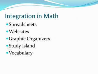 Technology in Mathematics | PPTX