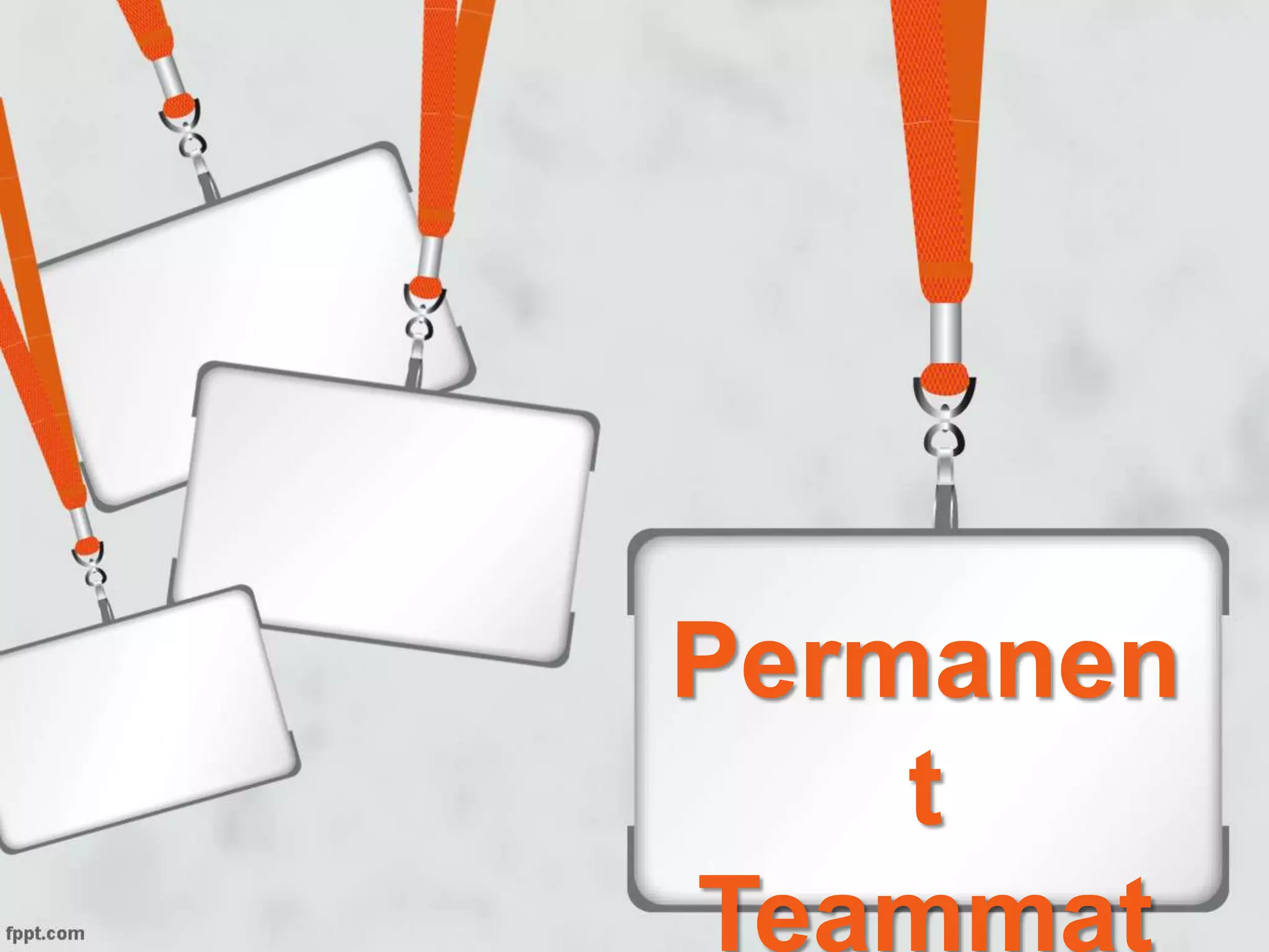 Permanen
t
Teammat
 