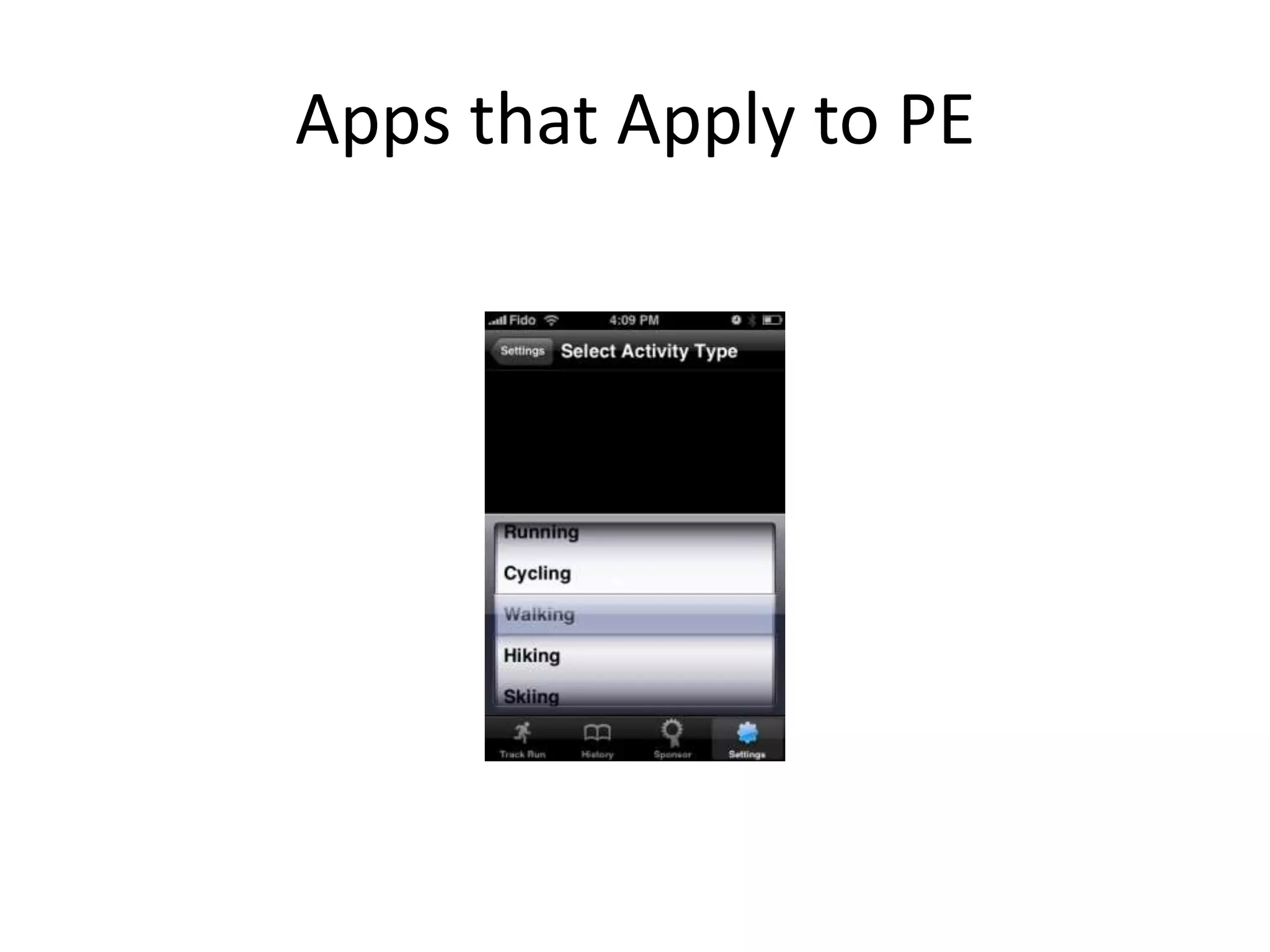 Apps that Apply to PE
