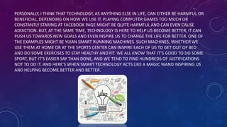 Technology inspiration