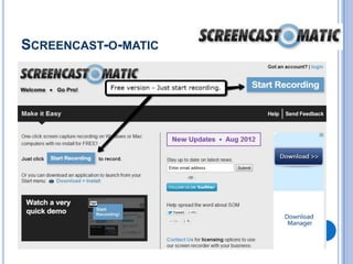 SCREENCAST-O-MATIC

 