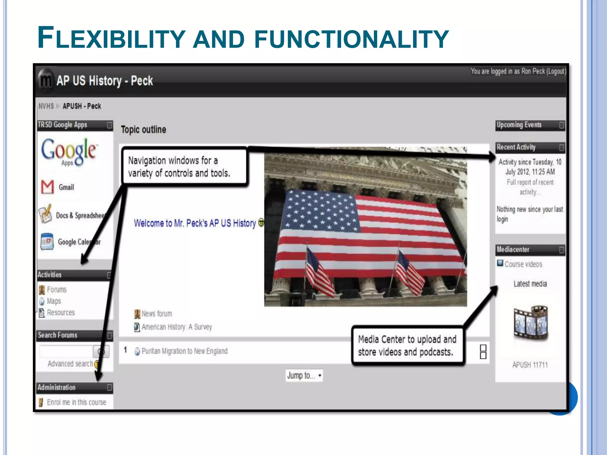 FLEXIBILITY AND FUNCTIONALITY

 