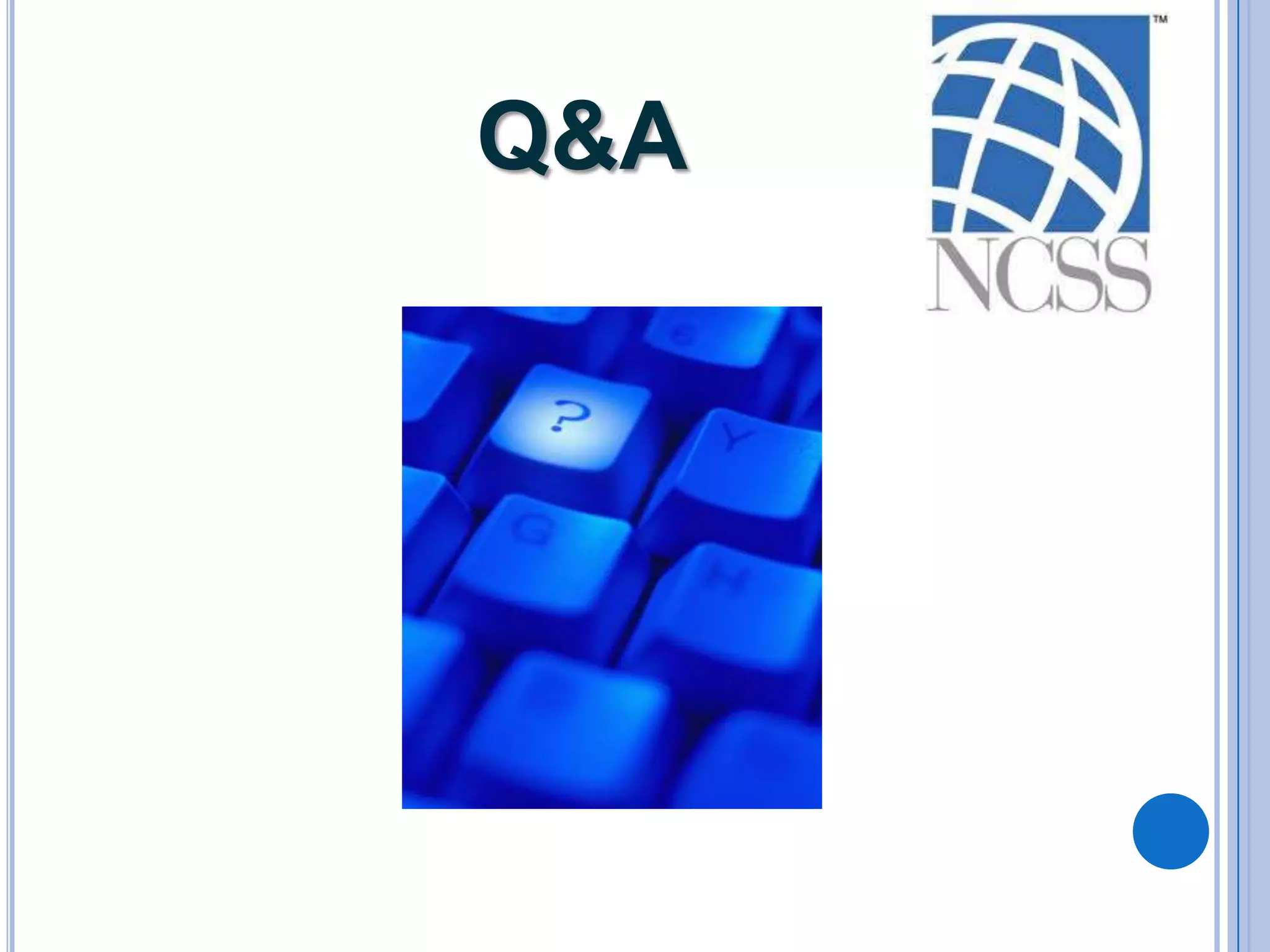 Q&A

 
