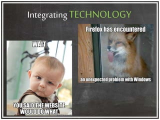 IntegratingTECHNOLOGY
 