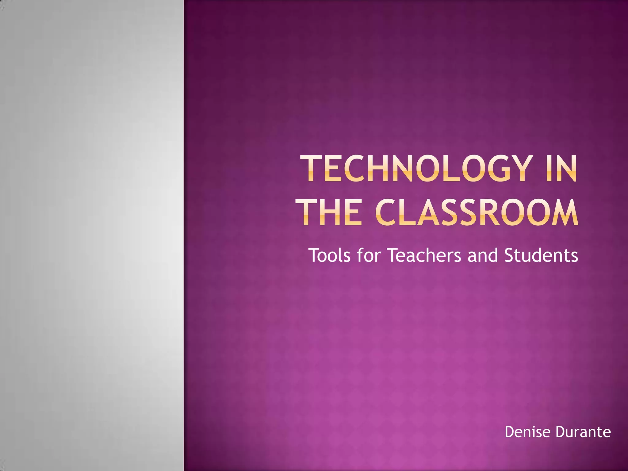 Technology workshop ppt