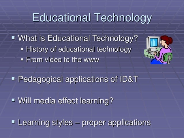 Technology in the classroom Technology in the cl