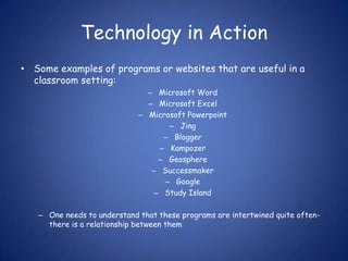 Technology in the classroom powerpoint | PPTX