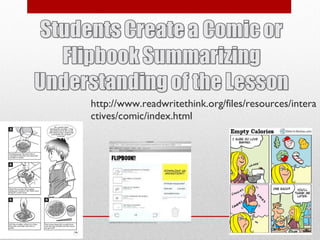 DRAW, DESIGN, CREATE
http://poster.4teachers.org/

                    Draw a picture,
                    create a logo,
                    and
 Create a poster    Design your poster
  to summarize      using the link above,
 the information
  learned in this   publisher or another
       unit.        online source!
 