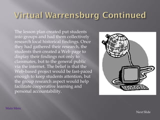 Technology in the social studies curriculum | PPT