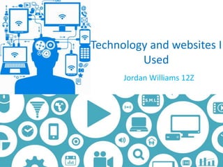 Technology and websites I
Used
Jordan Williams 12Z
 