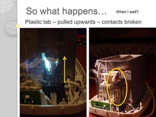 Sowhat happens…When I push down?Nichromewires start toasting