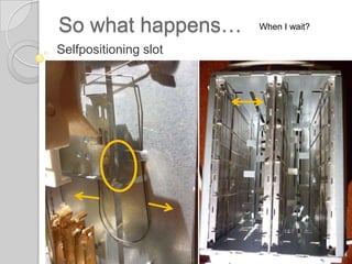 Sowhat happens…When I push down?Selfpositioning slot