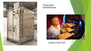 Freeze dryer
production type
Loading a freeze dryer
 